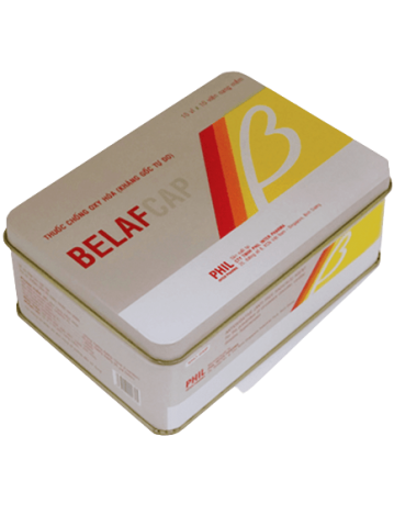 Printed Rectangular Tin Box - Printed Functional Food Product Packaging